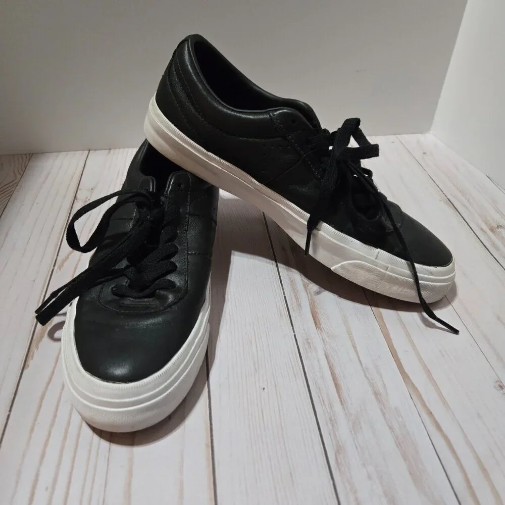Converse One Star CC OX Black Skate Shoes Men’s 8 Women’s 9.5